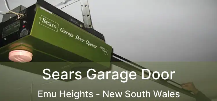 Sears Garage Door Emu Heights - New South Wales