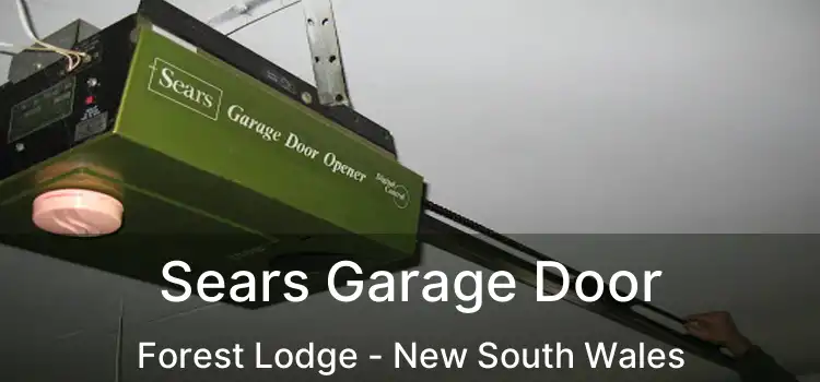 Sears Garage Door Forest Lodge - New South Wales