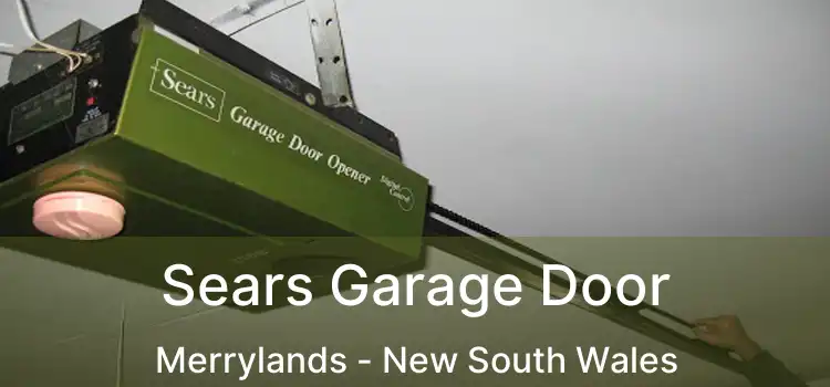 Sears Garage Door Merrylands - New South Wales