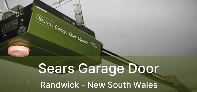 Sears Garage Door Randwick - New South Wales
