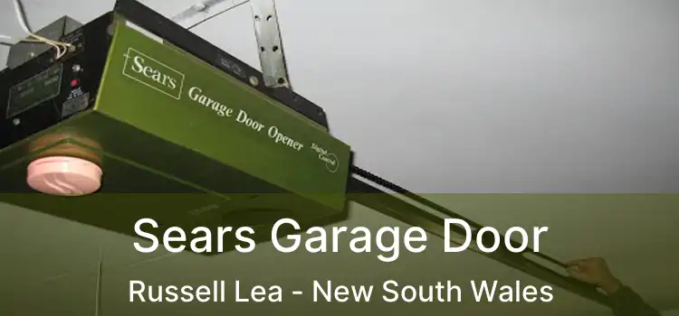 Sears Garage Door Russell Lea - New South Wales