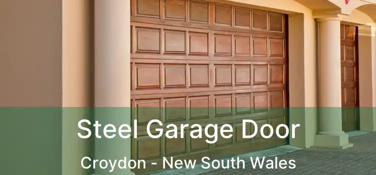 Steel Garage Door Croydon - New South Wales