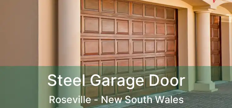 Steel Garage Door Roseville - New South Wales