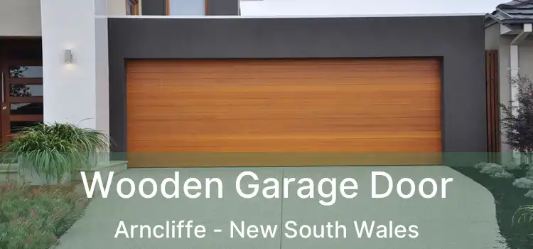 Wooden Garage Door Arncliffe - New South Wales