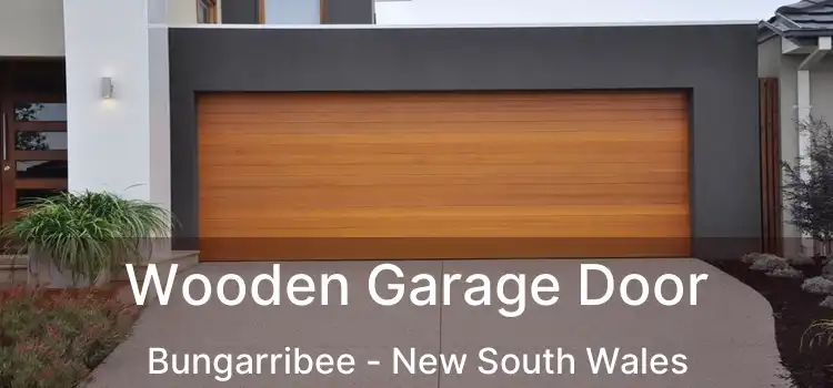 Wooden Garage Door Bungarribee - New South Wales