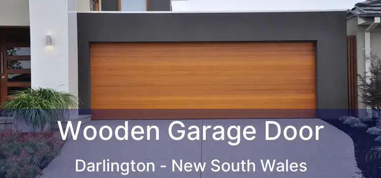 Wooden Garage Door Darlington - New South Wales