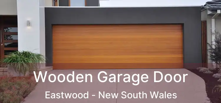 Wooden Garage Door Eastwood - New South Wales