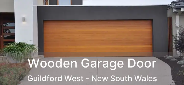 Wooden Garage Door Guildford West - New South Wales