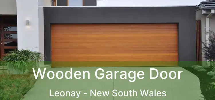 Wooden Garage Door Leonay - New South Wales