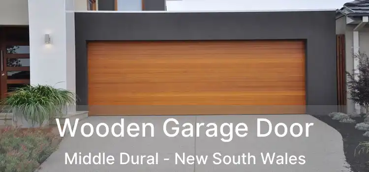 Wooden Garage Door Middle Dural - New South Wales