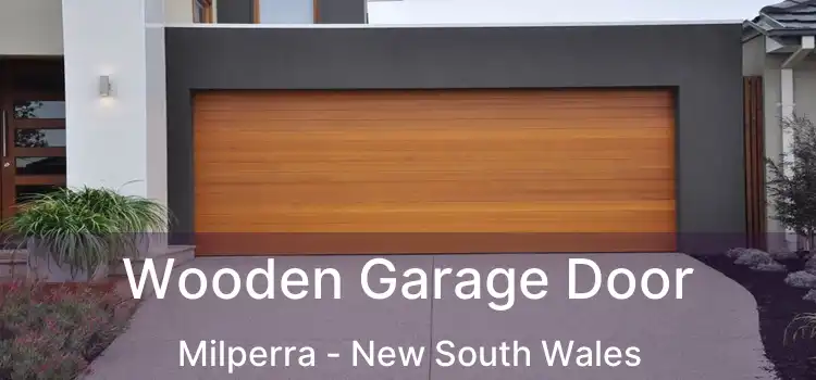 Wooden Garage Door Milperra - New South Wales
