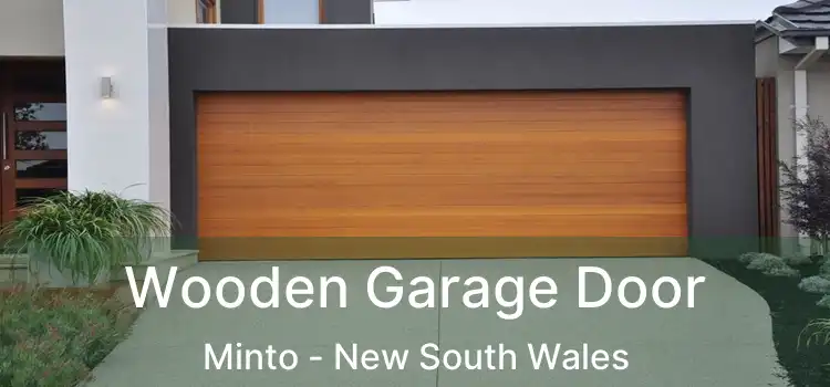 Wooden Garage Door Minto - New South Wales