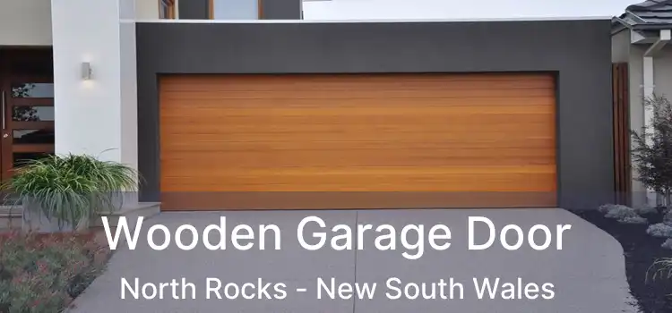 Wooden Garage Door North Rocks - New South Wales