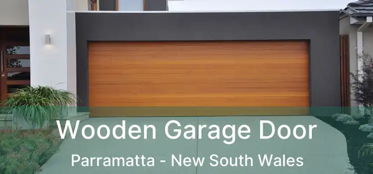 Wooden Garage Door Parramatta - New South Wales