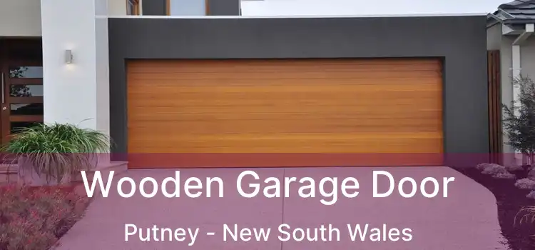 Wooden Garage Door Putney - New South Wales