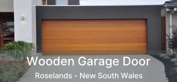Wooden Garage Door Roselands - New South Wales