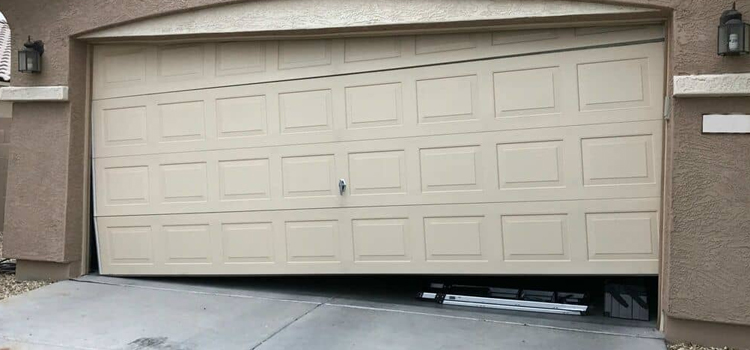 garage-door-bent-off-track-repair in Cartwright