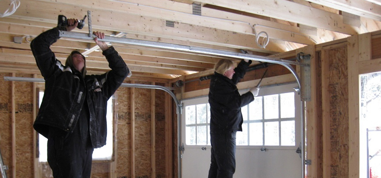overhead garage door installation in Ruse